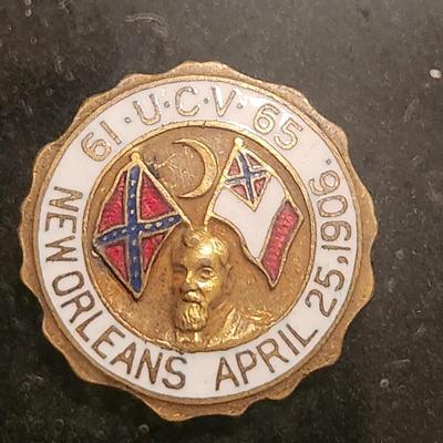 Framed Medal Badge Collection Masonic Shriner , 1886 Maltese Cross Civil War Veteran Pin , 1800's Catholic Knights of America Badge...