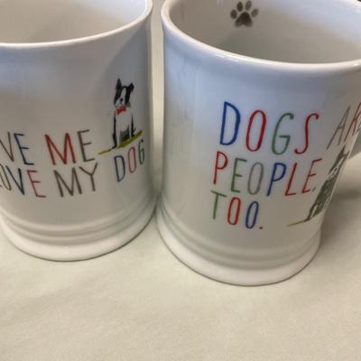 Boston Terrier and dog themed mugs