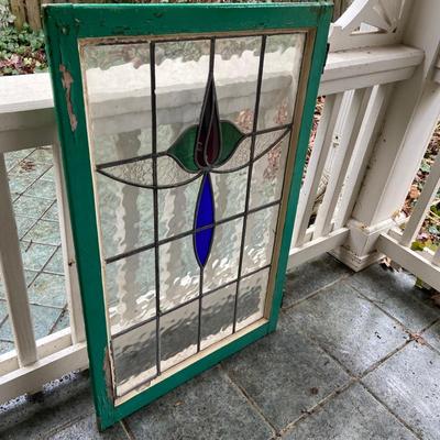 Stained Glass Windows in Wooden Frame Set (DR-BM)