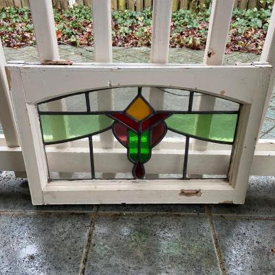 Stained Glass Windows in Wooden Frame Set (DR-BM)