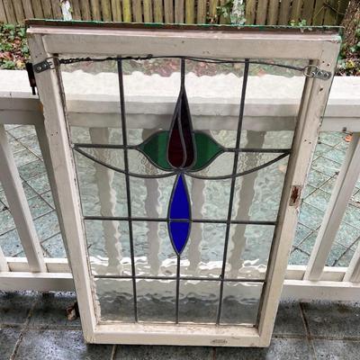 Stained Glass Windows in Wooden Frame Set (DR-BM)
