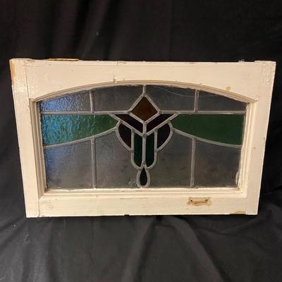 Stained Glass Windows in Wooden Frame Set (DR-BM)