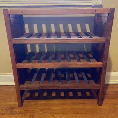 Four Tier Wooden Shelf (O-BM)