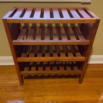 Four Tier Wooden Shelf (O-BM)