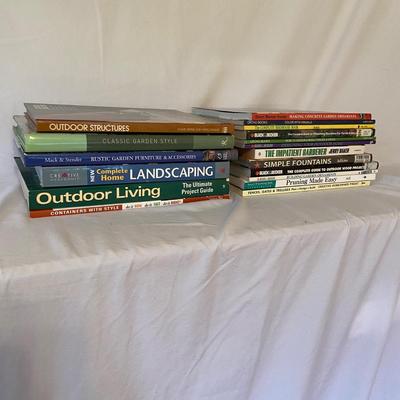Assorted Outdoor and Gardening Books (O-BM)