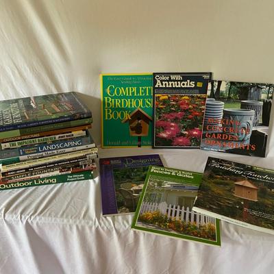 Assorted Outdoor and Gardening Books (O-BM)