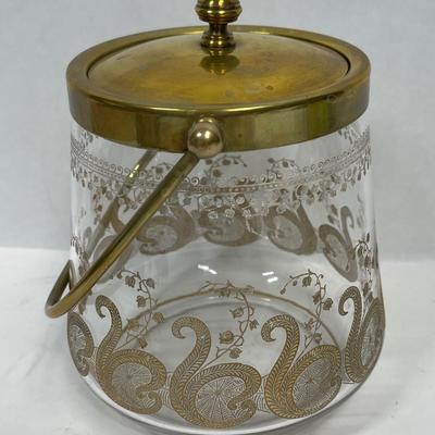 Vintage Saint-Louis Biscuit Jar Cookie Jar