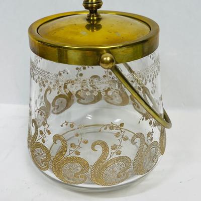 Vintage Saint-Louis Biscuit Jar Cookie Jar