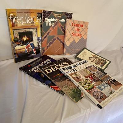 Assorted Home Improvement Hardback and Paperback Books (O-BM)