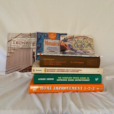 Assorted Home Improvement Hardback and Paperback Books (O-BM)