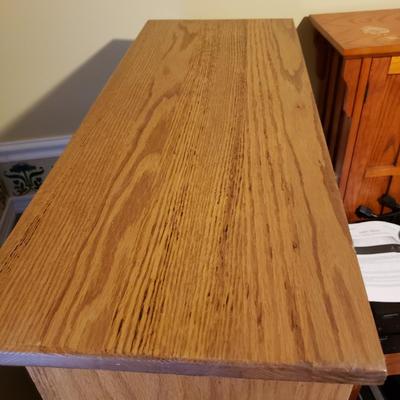 Oak Shelf w/ Adjustable Shelves (O-KD)
