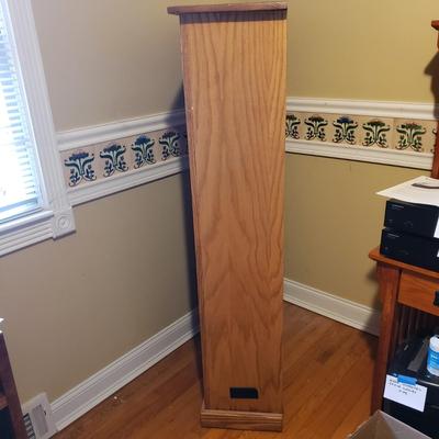 Oak Shelf w/ Adjustable Shelves (O-KD)