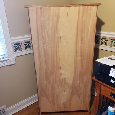 Oak Shelf w/ Adjustable Shelves (O-KD)