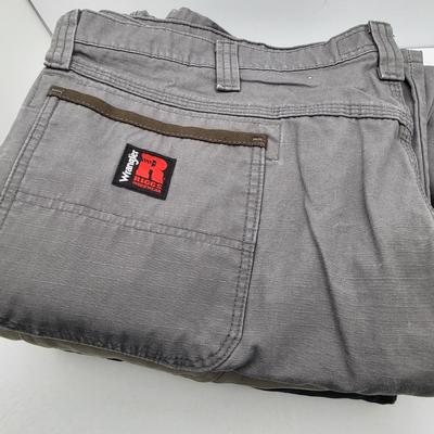 (3) Pairs Men's Wrangler Riggs Workwear Pants 44x32