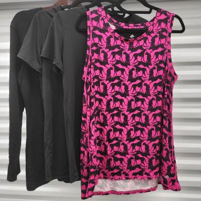 Women's Active Wear Tops & Yoga Pants M-L