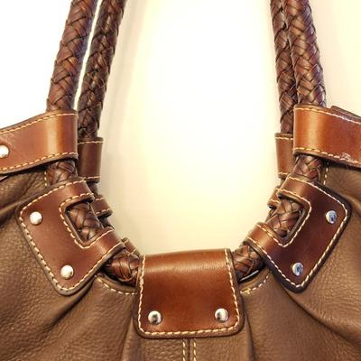 FOSSIL Brown Leather Shoulder Bag