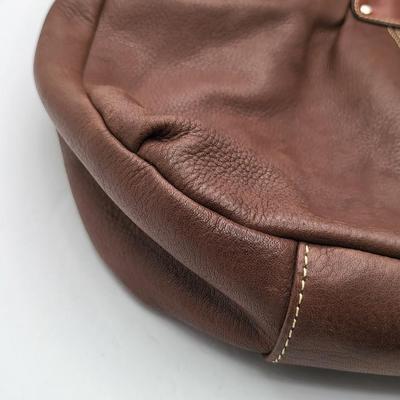 FOSSIL Brown Leather Shoulder Bag