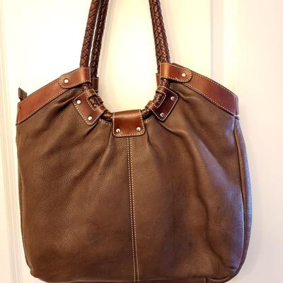 FOSSIL Brown Leather Shoulder Bag