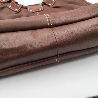 FOSSIL Brown Leather Shoulder Bag