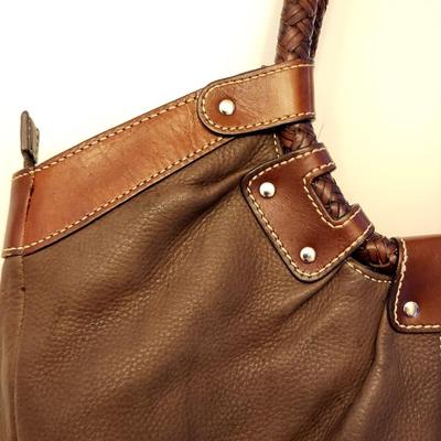 FOSSIL Brown Leather Shoulder Bag