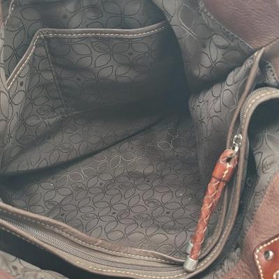 FOSSIL Brown Leather Shoulder Bag