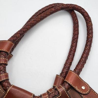 FOSSIL Brown Leather Shoulder Bag