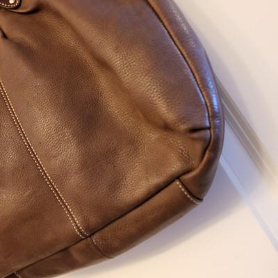 FOSSIL Brown Leather Shoulder Bag