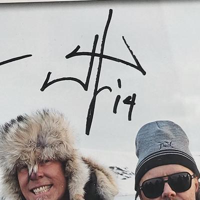 Two Black Framed Metallica Club Autographed Photo Prints