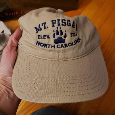 Asheville Area Books, Baseball Hats and Topography Map (LR-KD)