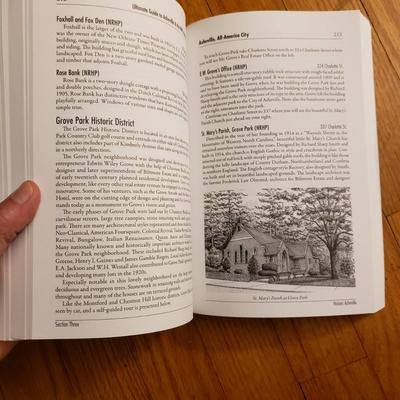Asheville Area Books, Baseball Hats and Topography Map (LR-KD)