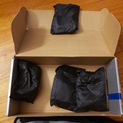 Reebok Adjustable Ankle Weights, Two Sets of Free Weights and Aires Balance Pad (LR-KD)