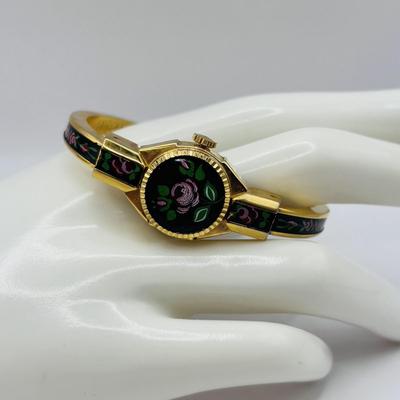 Lot 507J: Gold-Tone Fashion Jewelry: Swiss Made Majestime Bracelet Watch, Fox Pendant, Omega Bracelet