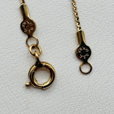 Lot 506J: 1/20th Gold Filled 14K Chain & Heart Pendant, Shell/Beaded Necklaces & Gold Fauz Pearl Earrings