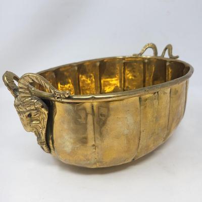 Brass Planter Ram Head Handles India