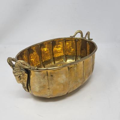 Brass Planter Ram Head Handles India