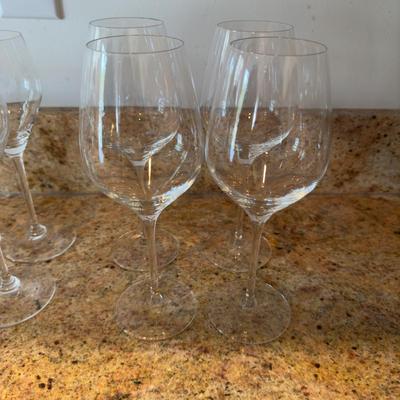 388 Set of 8 Riedel Stemware and 4 Icetea Glasses