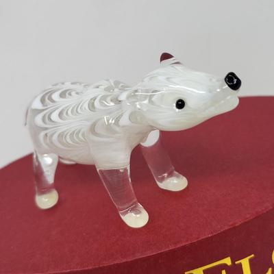 Fitz And Floyd Glass Polar Bear