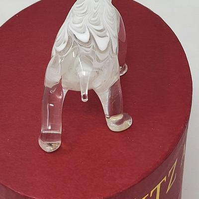 Fitz And Floyd Glass Polar Bear