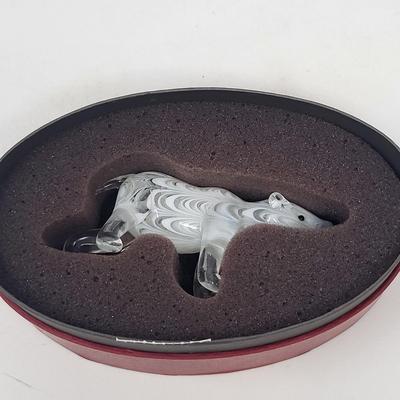 Fitz And Floyd Glass Polar Bear
