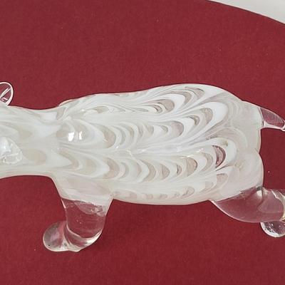 Fitz And Floyd Glass Polar Bear