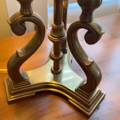 394 Vintage Solid Brass ACCENT Lamp
