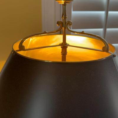 394 Vintage Solid Brass ACCENT Lamp