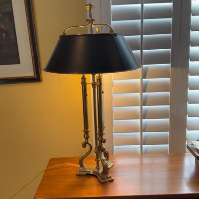 394 Vintage Solid Brass ACCENT Lamp