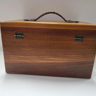 Small Cedar Treasure Box 10" x 6"
