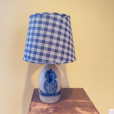 397 Vintage Beaumont Pottery Crock Lamp