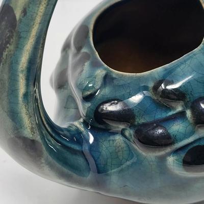 Vintage Pottery Bird Watering Jug Or Planter