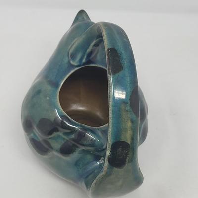 Vintage Pottery Bird Watering Jug Or Planter