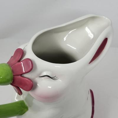 Department 56 Bunny Pitcher