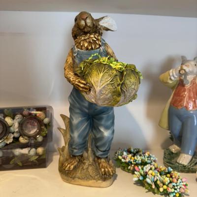 402 Porcelain Bunny Decor Lot