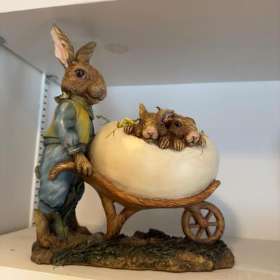 402 Porcelain Bunny Decor Lot